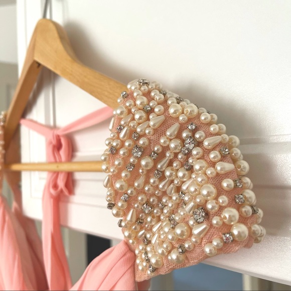 Prom dress with Jewels appliqué - Picture 4 of 6